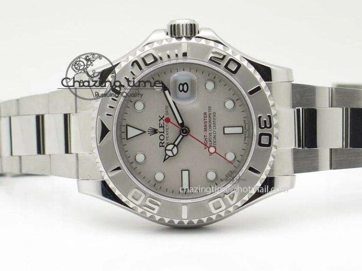 0523 Supportive Yacht-Master 116622 Silver Dial JF Best Edition On SS Bracelet SA3135 V 4032